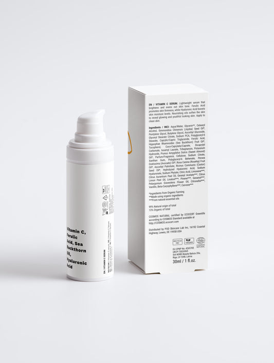 Vitamin C Serum Rückseite